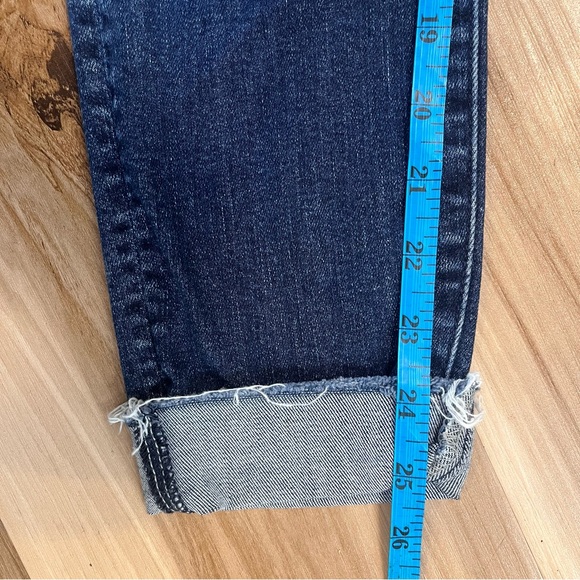 Mother Jeans Women's 25 High Waisted Looker Ankle Fray Skinny Close To The Edge - Picture 6 of 11